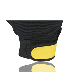 Gants de mécanicien en cuir robustes, résistants aux coupures, antichocs, pour la construction, réduisent les vibrations des perceuses - Product Image 3
