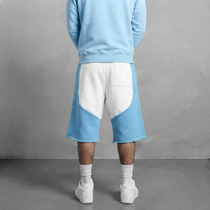Pantalones cortos deportivos de verano para hombre, a la moda, 100% algodón, transpirables, con bolsillos laterales, estilo hip hop. - Product Image 4