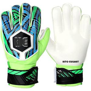 Guantes de portero de látex Fútbol Portero de fútbol Guantes personalizados profesionales Agarre de látex Corte híbrido Respetuoso con el medio ambiente - Product Image 1