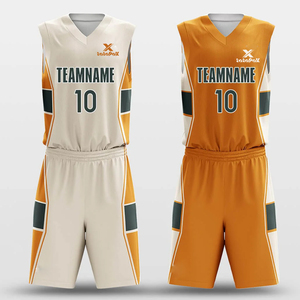 Uniformes de Baloncesto Reversibles con el Mejor Diseño, Pantalones Cortos de Malla con Estampado por Transferencia de Calor, Precio Razonable, 100% Poliéster de Secado Rápido - Product Image 1