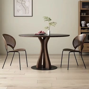 Daystar Trade Modern Coffee <b>Table</b> Natural Wood <b>Top</b> Sculptural Stone Pedestal Base Contemporary Luxury Furniture Durable Easy - Product Image 4