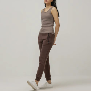 Summer Sexy Backless Short Sleeveless Knitted 100% Polyester Eco-Friendly <b>Tank</b> <b>Top</b> <b>Women</b> Casual Solid Color Breathable Quick Dry - Product Image 5