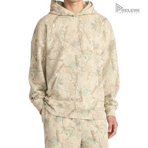 Unisex Solid Casual <b>Tracksuit</b> Set Custom Logo Cotton Fleece Hooded Design Lightweight Breathable Durable Winter Wear - Product Image 5