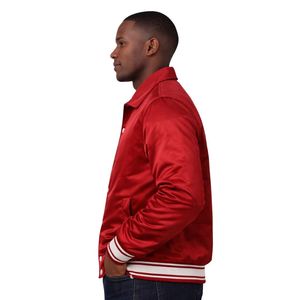 Veste universitaire classique Kappa Alpha Psi à 3 lettres en satin blanc, vêtements de fraternité grecque avec un design classique, confort et style de qualité supérieure - Product Image 3