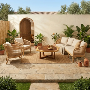 Mesa de Centro de Madera Maciza de Suar Contemporánea de Primera Calidad, Borde Natural, Hecha a Mano, Diseño Orgánico Moderno con Vetas Únicas - Product Image 6