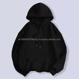 Men's <b>Vintage</b> Oversized Pullover Hoodie Heavyweight 100% Cotton Fleece <b>Sweatshirt</b> Embroidered Men's Hoodies <b>Sweatshirts</b> - Product Image 1