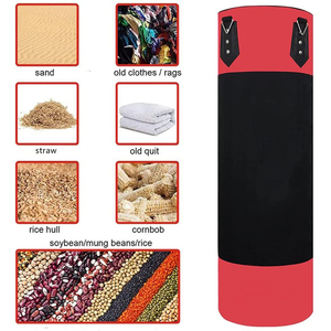 Sacs de frappe de boxe professionnels en polyester PU de qualité supérieure, résistants, remplis de sable, pour la vente avec option OEM - Product Image 6
