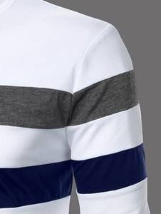 Camiseta de Hombre 100% Algodón, Talla Personalizada, Transpirable, Ecológica, Cuello Alto, Precio al por Mayor en Talla Adulto - Product Image 4