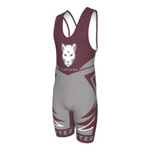 Traje de Lucha Libre Juvenil de Alta Calidad con Logotipo y Tallas Personalizadas, Uniforme de Lucha Libre para Levantamiento de Pesas - Product Image 2