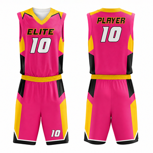 Ensemble Maillot et Short de Basketball Personnalisé Sublimé Réversible 2026 – Qualité Supérieure Unisexe Séchage Rapide Respirant 100% - Product Image 3