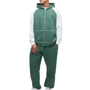 Men Zip Up <b>Tracksuit</b> Set Training Jacket And Jogger Casual Activewear Streetwear Wholesale Supplier - Product Image 1