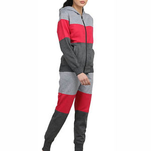 ชุดวอร์มผู้หญิง ชุดออกกำลังกาย ชุดวอร์มจ็อกเกอร์สำหรับผู้หญิง ชุดวอร์มแบบปรับแต่งได้เต็มรูปแบบสำหรับผู้หญิง - Product Image 4