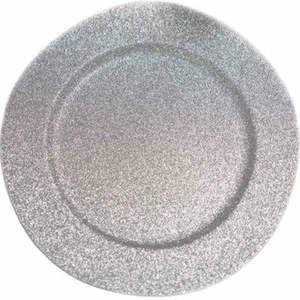 Plato de Presentación Redondo de Metal con Diseño Minimalista y Acabado Pulido, Ecológico, Apto para Lavavajillas, Ideal para Bodas - Product Image 2