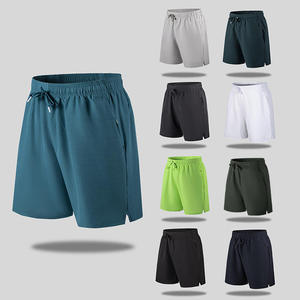 Pantalones Cortos Deportivos Unisex de Cintura Elástica, Sólidos, de Secado Rápido, Transpirables, Impermeables, Casuales, de Algodón Tejido, para Correr, Gimnasio y Entrenamiento - Product Image 6