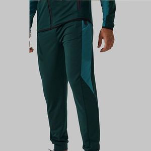 Pantalones Deportivos para Hombre al por Mayor OEM, Cintura Elástica, Diseño de Paneles, Bolsillos Laterales con Cremallera, Corte Regular, Personalizables - Product Image 6