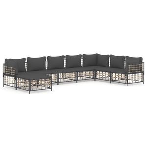 Conjunto de Muebles de Jardín Color Antracita - Product Image 2