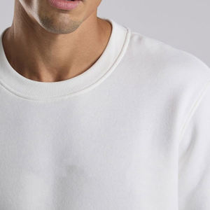 Sweat-shirt à capuche oversize pour homme, col rond, doublé, respirant, en coton, pour l'hiver, décontracté, style streetwear et sport, personnalisable, vierge - Product Image 5