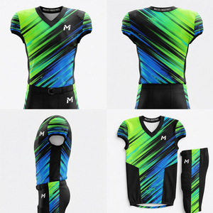 Uniforme de Fútbol Americano de Alta Calidad, Conjunto de Pantalones y Camiseta Personalizados para Equipo, Equipamiento de Fútbol Transpirable, MALUZA INDUSTRIES - Product Image 6