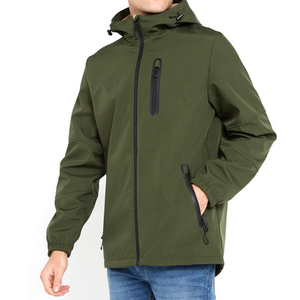 KIC Star แจ็กเก็ตมีฮู้ดสำหรับผู้ชายผ้าฝ้ายโพลีเอสเตอร์เคลือบผ้าใบแบบมาตรฐานระบายอากาศได้น้ำหนักเบา - Product Image 1