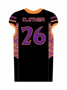 High Quality 100% Polyester Men's Adult American Football Uniform Customizable Breathable Design Set for All Seasons - Product Image 4