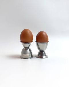 Support à œufs en acier inoxydable réutilisable, support pour œufs durs, tasse de service durable pour le petit-déjeuner, pour la cuisine et la salle à manger - Product Image 6
