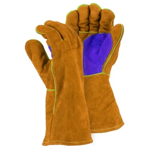 Premium Heavy Industrial Cowhide Split Leather Mig <b>Type</b> Working Hand <b>Gloves</b> Premium Welding <b>Gloves</b> - Product Image 6