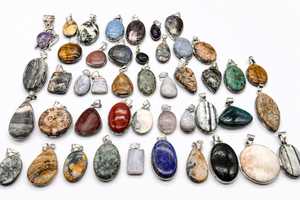 สร้อยคอจี้เงินชุบทำมือสไตล์วินเทจ หลายสี ดีไซน์โดดเด่นสำหรับผู้หญิง เหมาะสำหรับเทศกาลต่างๆ - Product Image 4