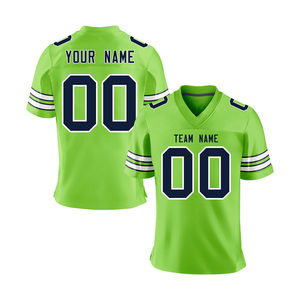 Venta al por Mayor de Camisetas de Fútbol Americano para Hombre 2026, Color Sólido Personalizado, Diseño de Moda Único, Transpirable, 100% Poliéster, Manga Corta - Product Image 3