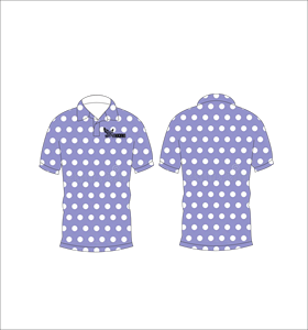 Camiseta Polo Personalizada para Hombre con Estampado de Lunares, Manga Corta, para Golf, Sublimación, Rendimiento, Casual, Deportiva - Product Image 3