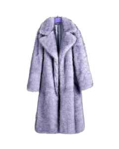 Manteau long en fourrure pour femme, fourrure douce, hiver, luxe, longueur intégrale, pour occasions décontractées, fêtes et style urbain - Product Image 4
