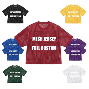 Camiseta unisex de manga corta, estilo crop, tela de malla suave, cuello en V clásico, camiseta de fútbol con estampado de camuflaje, camiseta personalizada para aficionados. - Product Image 5