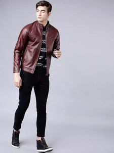 Chaquetas de cuero premium para motociclistas diseñadas para brindar comodidad, durabilidad y estilo, con opciones de fabricación personalizadas. - Product Image 6