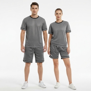 Pantalones Cortos de Verano para Hombre, Transpirables, de Malla, con Decoración de Diamantes de Imitación, Material de Poliéster, Estilo Urbano, MOQ Bajo, Personalización OEM - Product Image 6