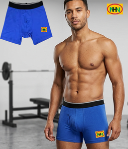 Boxers pour hommes en modal tricoté sur mesure, qualité usine, respirants, à motif imprimé, taille mi-haute, écologiques, approvisionnement direct - Product Image 2