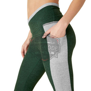 New Stock <b>Women</b> <b>Legging</b> High Quality Elastic Waist Solid <b>Pattern</b> Spandex/Polyester Best Price Made in Pakistan - Product Image 3