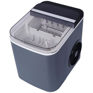 Portable <b>9</b>-<b>Cube</b> Countertop Ice Maker Self-Cleaning with Basket Scoop 26 Lbs/D for Offices - Product Image 5