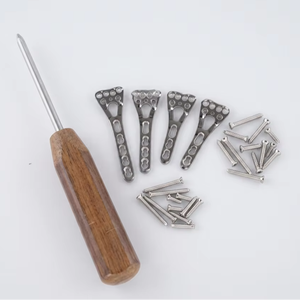 Placas Volaras de Acero de Alta Calidad con Bloqueo para Radio Distal, 3 y 5 Orificios para Tornillos, Juego de 80 Piezas, Implantes Ortopédicos para Fijación de Fracturas Óseas - Product Image 1