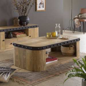 Mueble para TV de madera de mango Vandana Mira Lunaris - Product Image 4