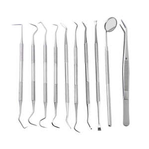 Raspador de Dientes de Acero Inoxidable de 6 Piezas/Herramienta de Limpieza Dental y Juego de Herramientas Orales de Dentavex - Product Image 1