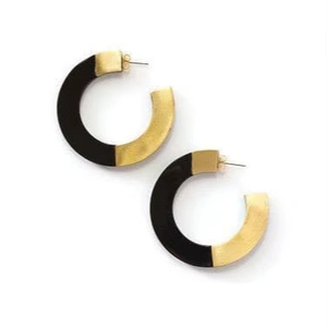 Boucles d'oreilles artisanales en corne de buffle naturelle, abordables, de qualité supérieure, bijoux de mode pour femmes, usage quotidien - Product Image 1