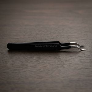 Pinzas Antiestáticas de Precisión Personalizables, Pinzas de Punta Fina de Acero de Alta Calidad para Extensión de Pestañas, Uso en Salón - Product Image 2