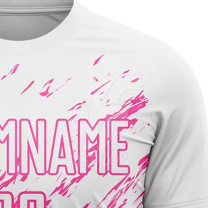 Camiseta de Fútbol de Manga Corta de Verano con Diseño Único Personalizado, Calidad Premium, 100% Poliéster, Transpirable, de Secado Rápido, Hecha en Pakistán - Product Image 4