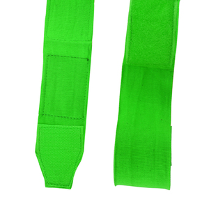 Bandes de poignet en coton vert, 2 pouces de large, élasticité flexible, protection pour la musculation, unisexe, imprimé, 5 m de long, toutes saisons - Product Image 4