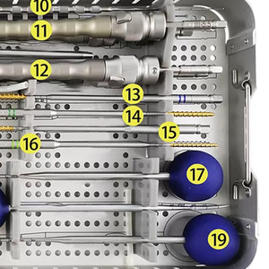 Conjunto de Implantes Espinales de Aleación de Titanio: Tornillo Pedicular, Conector de Varilla, Componentes de Fijación con Gancho, Sistema Quirúrgico Ortopédico, Implante Espinal - Product Image 4