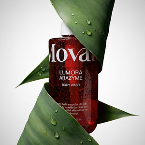 [auracosmetics] Gel Douche Exfoliant Doux et Hydratant Movata Lumora Arazyme 500ml Corée - Product Image 3