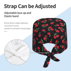 New Design Knitted Cotton Medical Scrub Caps Adjustable Elastic OEM Custom Logo Reusable Unisex Hospital Quick Dry Breathable - Product Image 5