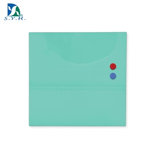 Vibrant Color <b>Magnetic</b> Glass Writing Board with 3mm Frameless Glass - Product Image 1