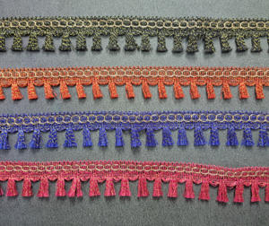 Adornos de Encaje Tejidos a Crochet para Prendas, Bolsos, Adornos de Carnaval, Garnitures de Carnaval, Trajes de Festival, Enfeites, Duraderos y Ecológicos - Product Image 1