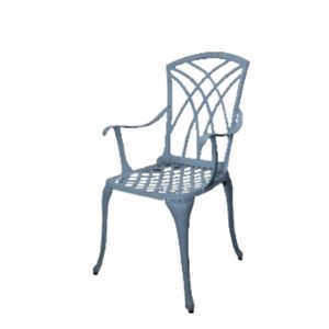 Waterproof balcony garden patio furniture set 2 seater outdoor chair <b>table</b> 3 piece cast <b>aluminum</b> bistro set modern design - Product Image 6