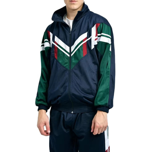 Conjunto de Chaqueta y Pantalón Deportivo de Nailon para Hombre, Personalizado 2026, Chaqueta Cortavientos con Cierre y Pantalones para Deportes - Product Image 2